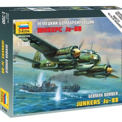 Zvezda Ju-88 A4 MZV-6186