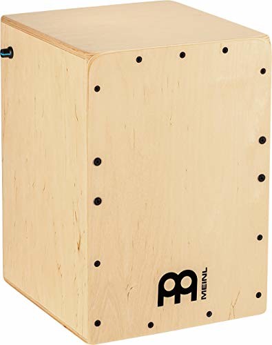 Meinl Percussion Percussion Pickup Jam Cajon with Snares, Natural (PJC50B) PJC50B
