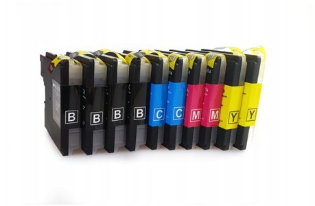 Tusze Do Drukarki Brother DCP-J125 DCP-J315W LC985