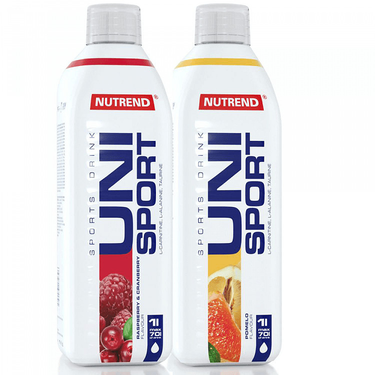 Nutrend Unisport 1000 ml różowy grejpfrut