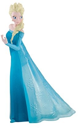 Disney Bullyland 12961 figurka do zabawy Walt  Królowa lodu Elsa ok 9,5 cm wielkości pięknie malowana figurka bez PCW wspaniały prezent dla chłopców i dziewczynek do fantazyjnej zabawy