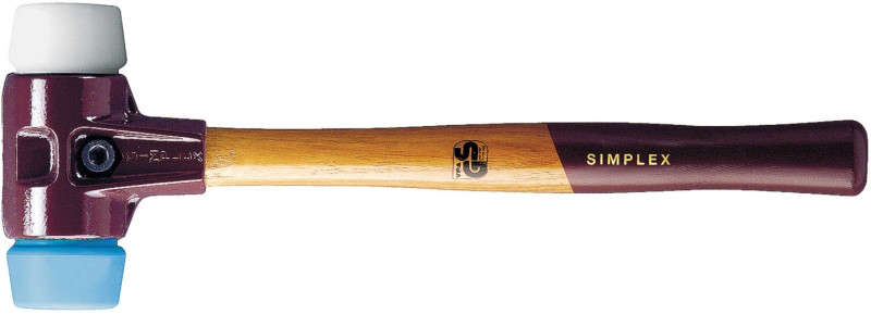 SIMPLEX Halder Młotek Halder EH3017 40 mm (miękki elastomer + superplastik) 3017.040