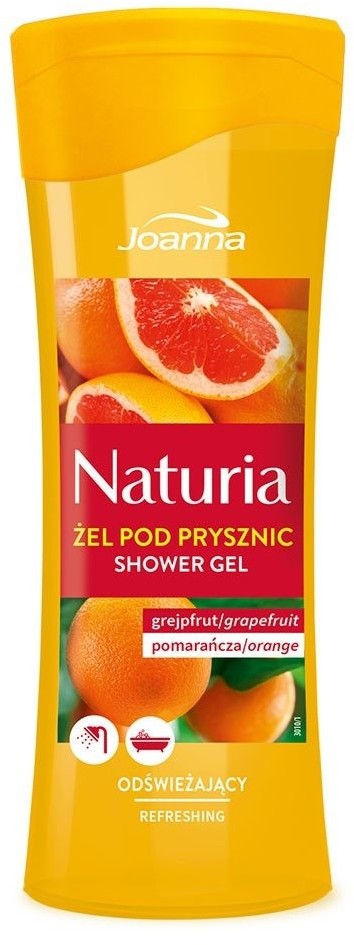 Joanna Naturia Refreshing Shower Gel Grejpfrut & Pomarańcza 300ml