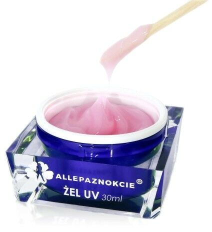 Allepaznokcie Żel do paznokci Jelly Milky Pink 30 ml