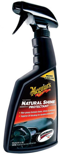 Meguiars NATURAL SHINE PROTECTANT 473ml CZYSCI TWORZYWA - REWALACJA!G4116