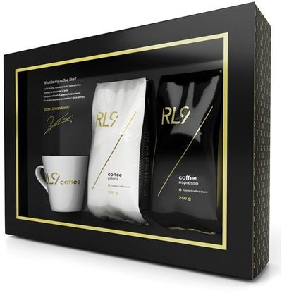 INNE Zestaw Prezentowy RL9 2X Kawa Ziarno 250G+Kubek |