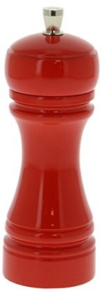 Unbekannt Marlux 245 młynek do pieprzu wykonana z lakierowanego drewna bukowego, ze stali nierdzewnej, 14 cm, czerwony 245 Rouge