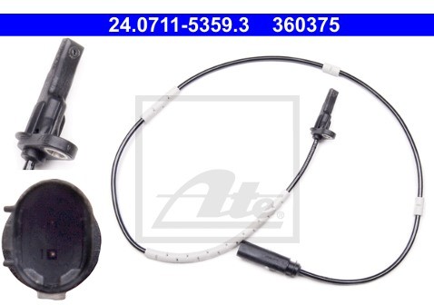 ATE Czujnik ABS tylny 24.0711-5359.3