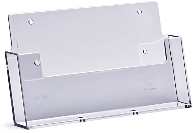 Stojak na ulotki A5 plexi odlewany do powieszenia WLA5