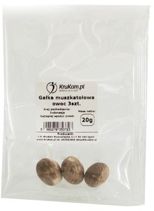 KruKam Gałka muszkatołowa owoc 20g