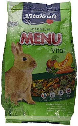 Vitakraft podszewka główna króliki krasnalskie menu, 3 kg 25542