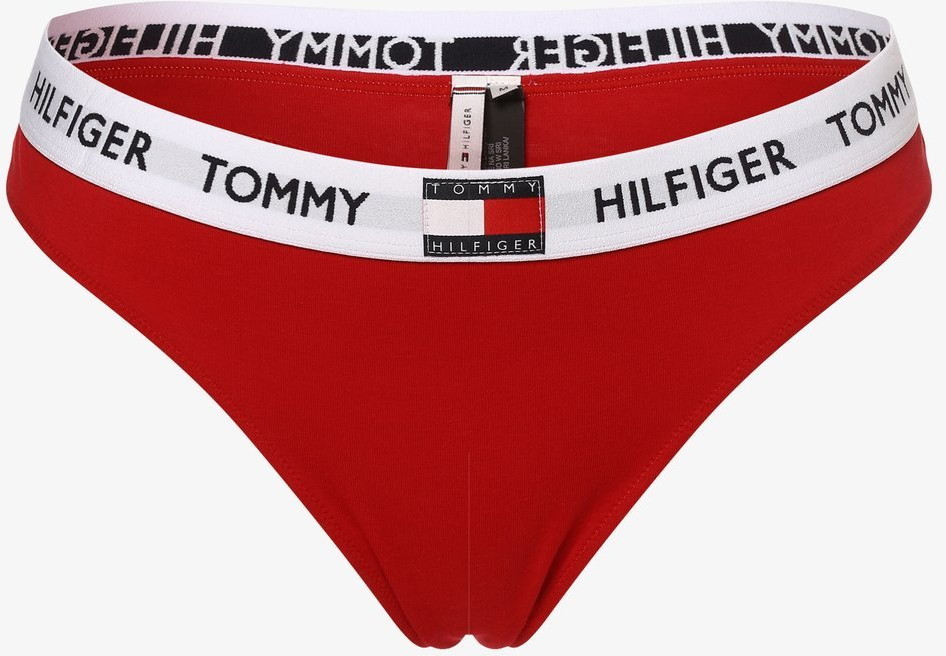 Tommy Hilfiger Stringi damskie, czerwony