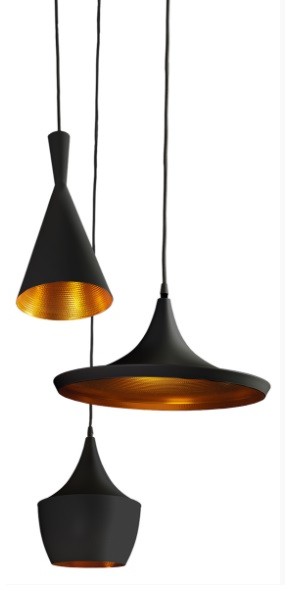Azzardo Mix lampa wisząca 3x60W E27 czarna/złota żarówka/żarówki LED gratis pytaj o rabat!