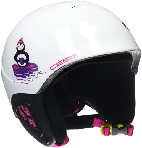 Cebe kask narciarski pluma Junior Basics White Penguin, biały, 5357 cm CBH204_53-57 cm