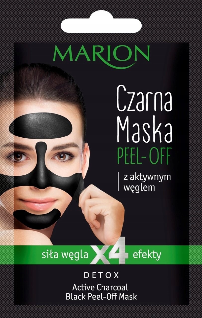 Marion Detox Maska Peel-off Aktywny Węgiel 6G