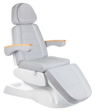 Beauty System Fotel kosmetyczny elektr LUX BW-273B Jasny Szary BW-273B/LIGHTGREY