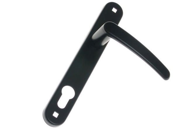 UNIMET KLAMKA DO FURTKI NATI MALOWANA CZARNA 90MM NA KLUCZ MP KL D9KFCZ [6685667]