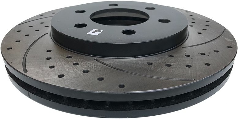 MIKODA CHN Przednia WIERCONA NACINANA tarcza hamulcowa Ford Expedition 2003-2006 54099