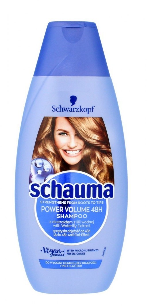 Schwarzkopf Schauma Szampon do włosów Power Volume 48H 400 ml 70102