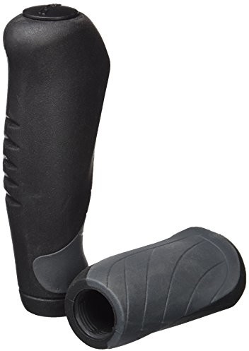 XLC uchwyty Ergonomic GR-G04, wielokolorowa 2501587200_schwarz/grau_135/92 mm