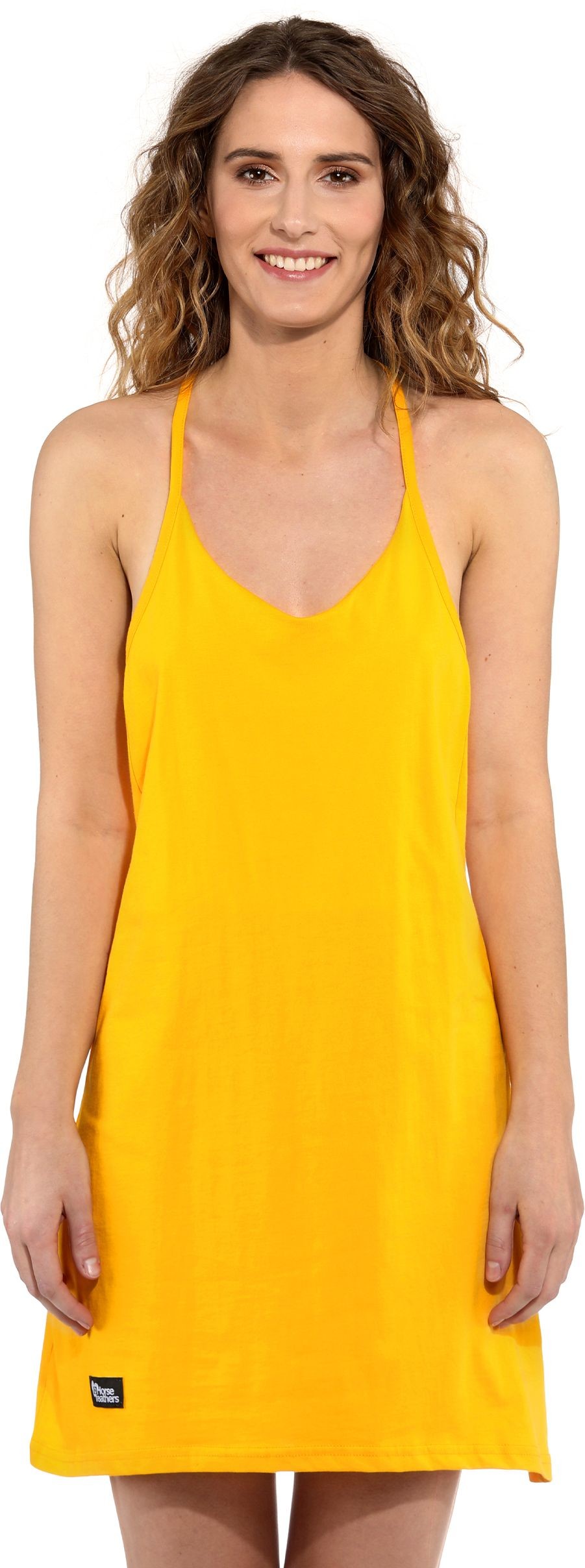 HORSEFEATHERS sukienka damska HORSEFEATHERS VIOLA DRESS Citrus)