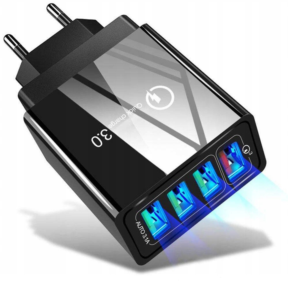 Quick Charge 3.0 Usb Turbo Power Szybka Ładowarka
