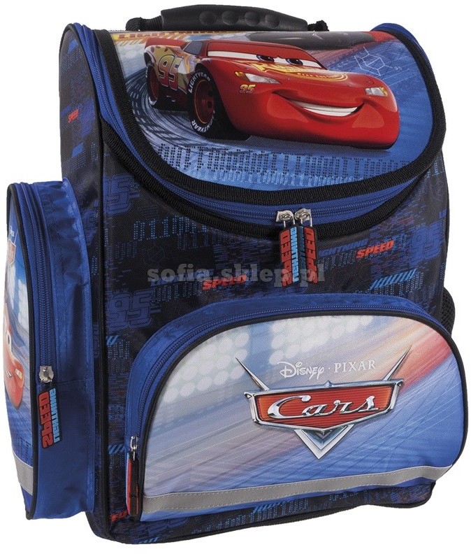 Derform Tornister ergonomiczny, MB, Cars 44,