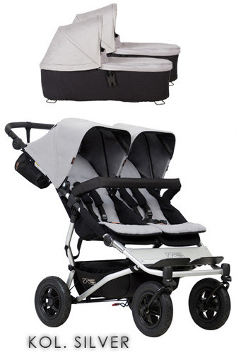 Mountain Buggy Duet 3w1 Silver