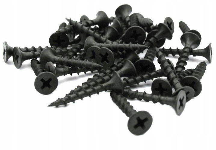 Wkręt Do Płyt Gipsowych 90mm 50szt Gwint Drewno