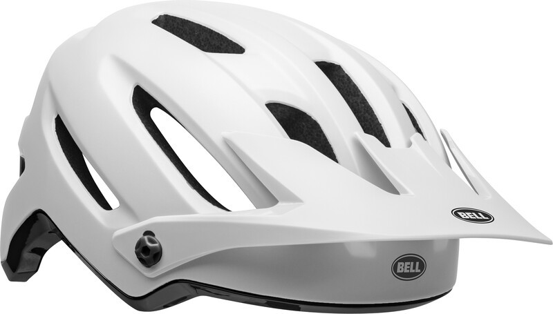 Bell 4Forty Kask rowerowy, matte/gloss white/black S | 52-56cm 2021 Kaski MTB 210182-057