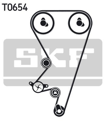 SKF Rozrząd - zestaw paska VKMA 05202