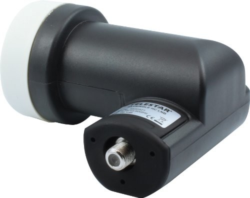 Telestar SKYSINGLE HC Low noice Block (0,1dB, Full-HD, HDTV, SDTV, 3d, 80 ma) czarny 4024035305219