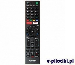 Sony Pilot uniwersalny RM-L1351 do TV marki NETFLIX, Google Play i You Tube RM-L1351