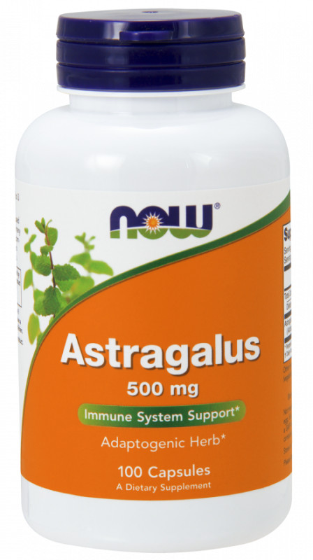 NOW Now - Astragalus 500 mg - 100 kaps