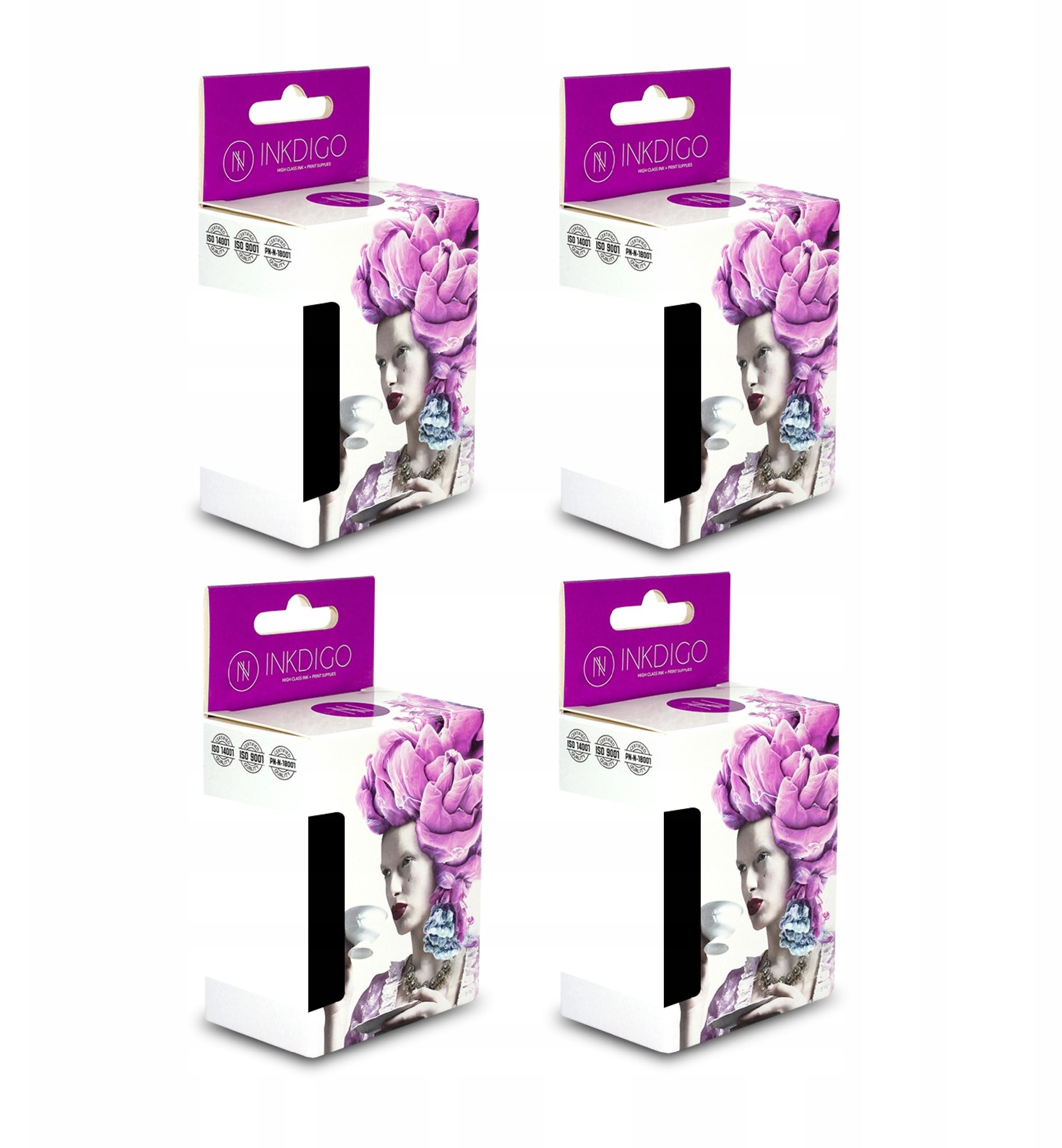 4x Tusze Inkdigo LC529 LC525 XL Dcp J100 J105 J200