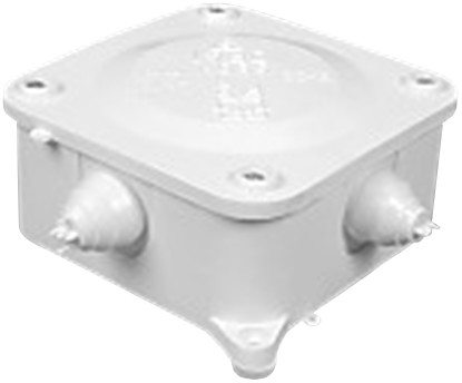 Pak-Plast Puszka natynkowa P-3 IP41 P3B 110X110X50 biała