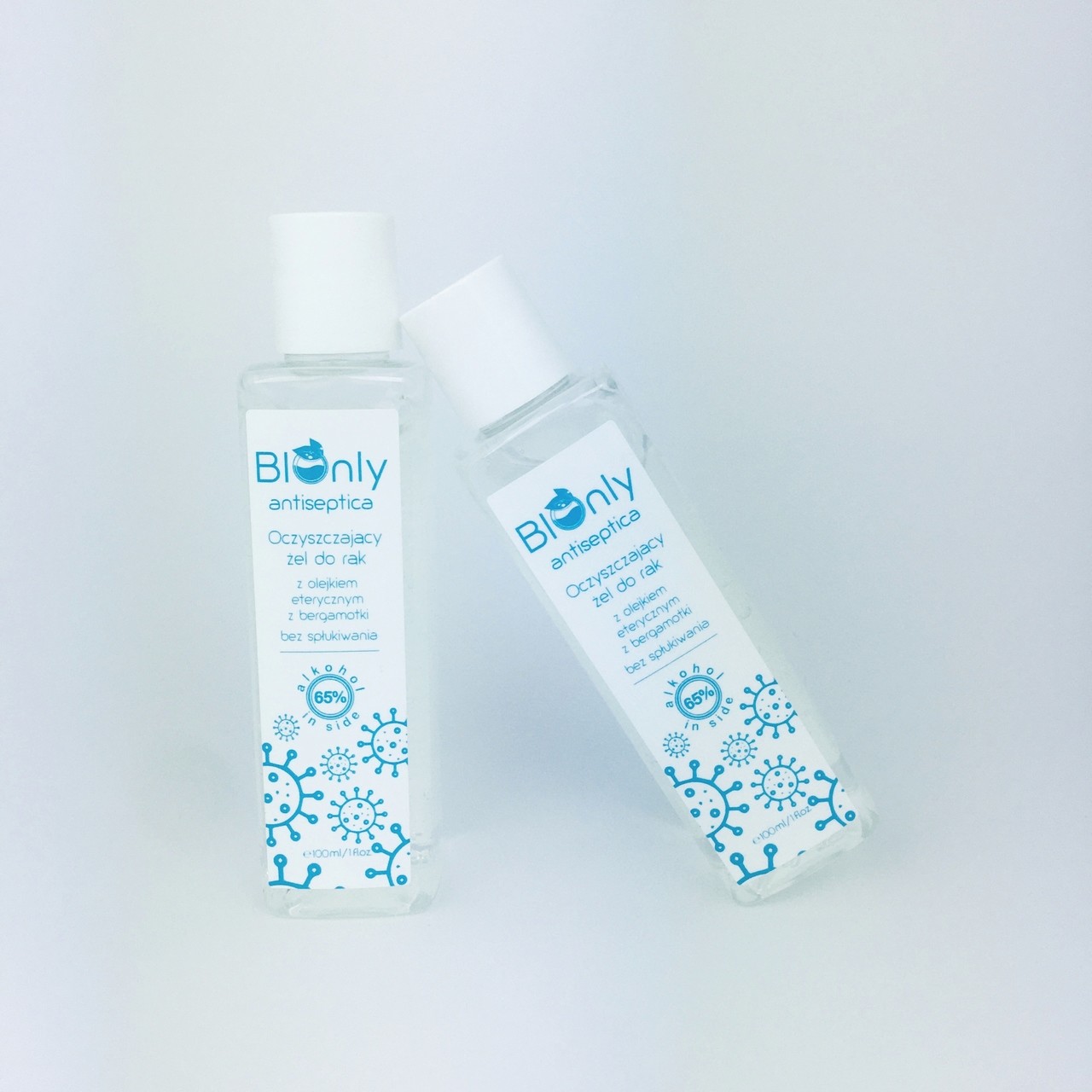 Bionly Antisceptica Oczyszczający żel do rąk, 100 ml