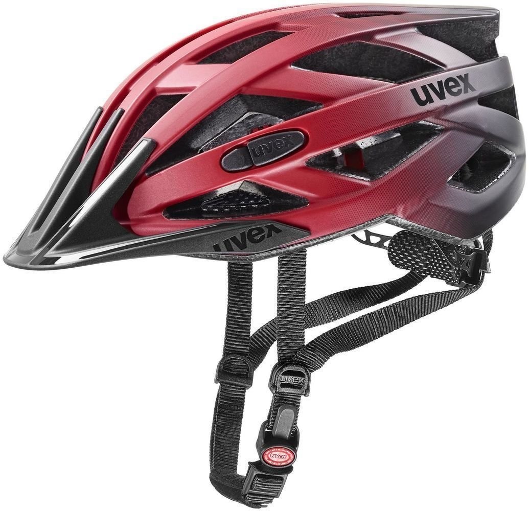 UVEX I-VO CC Red Black Matt 52-57