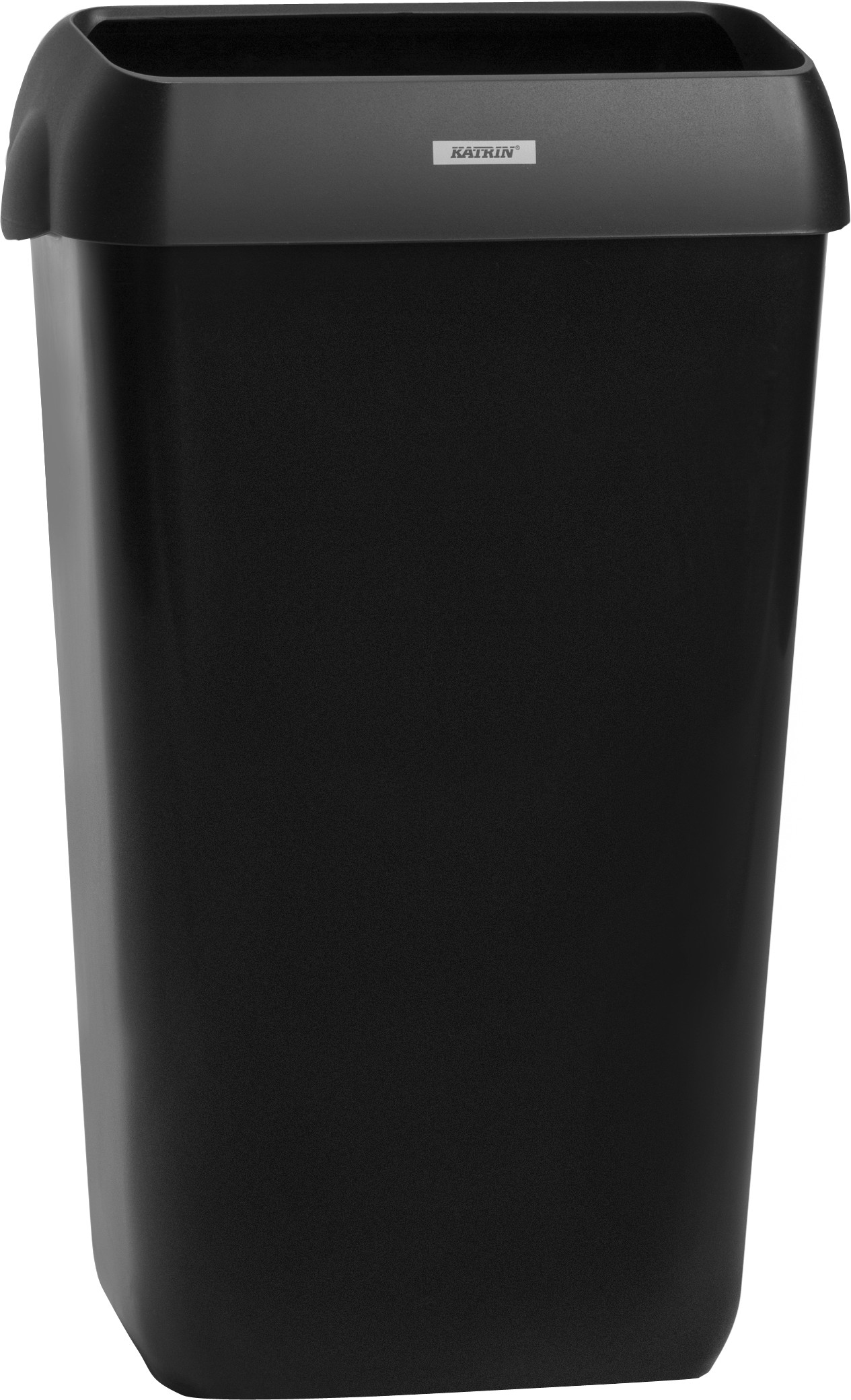 Katrin Inclusive pojemnik na odpady z przykrywką 25 L Czarny 92261