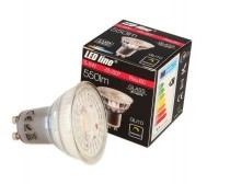 LED Line Żarówka GU10 220~240V 5,5W 550lm 60° 4000K ściemnialna 240638