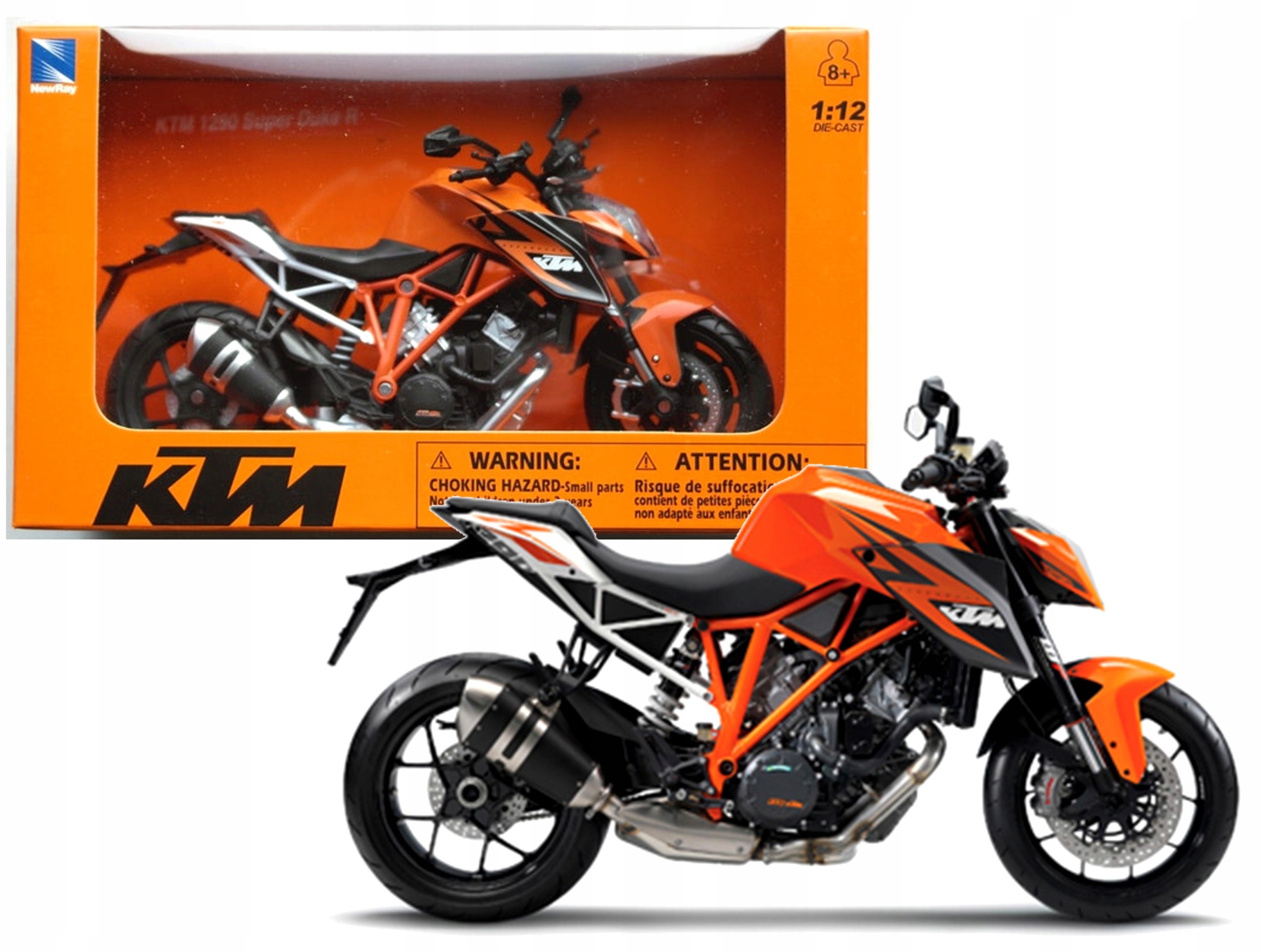 Ścigacz Ktm 1290 Super Duke R Motor W Skali 1:12