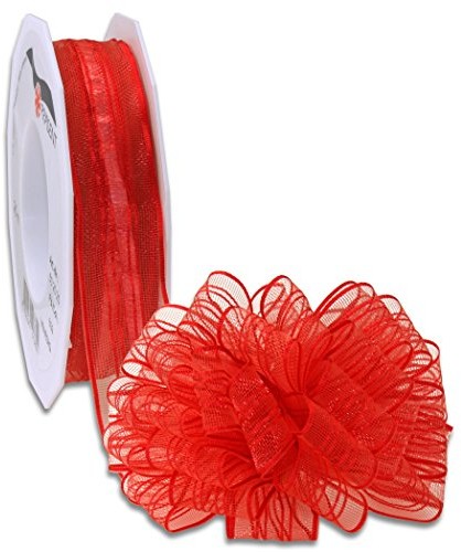 Unbekannt Wenecji przeciągania taśma taśma do szlifowania 25 m X 25 MM Czerwony 502525-609