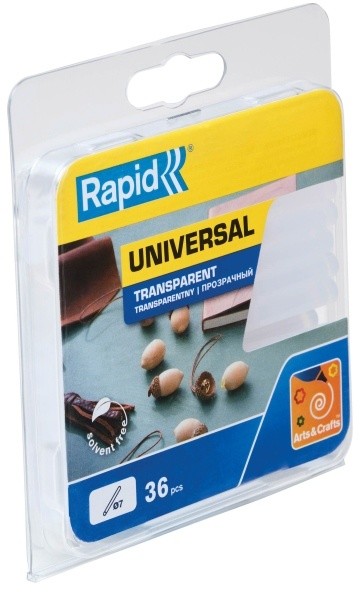 Rapid Klej uniwersalny 250 g śr. 7 mm przezroczysty 40107948