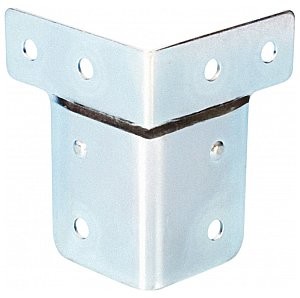 Adam Hall 40404 - Profil L 60 x 50, zagięty, do aluminiowego profilu krawędziowego 6110 40404