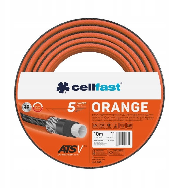 Cellfast Wąż ogrodowy Orange 1
