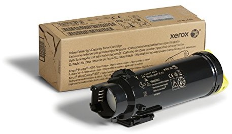 Xerox Toner żółty o bardzo wysokiej wydajności 4.500 stron w Phaser 6510 WorkCentre 6515 106R03692
