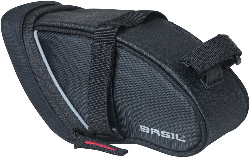 Basil Sport Design Saddle Bag M 1l, black 2021 Torebki podsiodłowe 18046