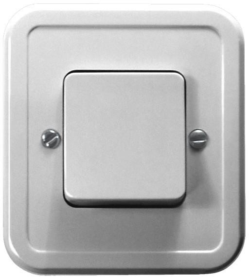 Ospel Łącznik jednobiegunowy Biały - ŁW-1P/00 Pi