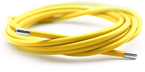 Alhonga 2 m zewnętrzne sznurka kolorowy 5 MM średnica linki hamulcowej (żółty) 35401/54