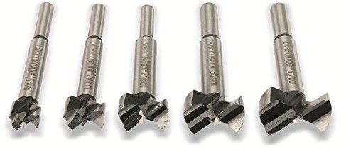 Kraftmann Forstner wiertło wiertło Forstnera-zestaw  92025, 5-częściowy zestaw, 5-częściowy
